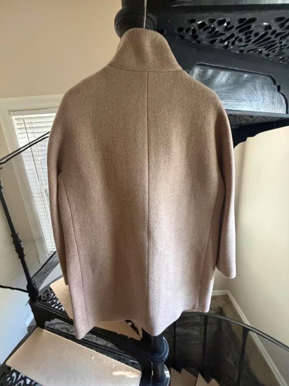 BNWT J.Crew Italian Stadium Cloth by Nello Gori Coat Size 10P - Picture 3 of 3